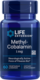 Vitamin B12 Methylcobalamin - 1 mg, 60 Vegetarian Lozenges